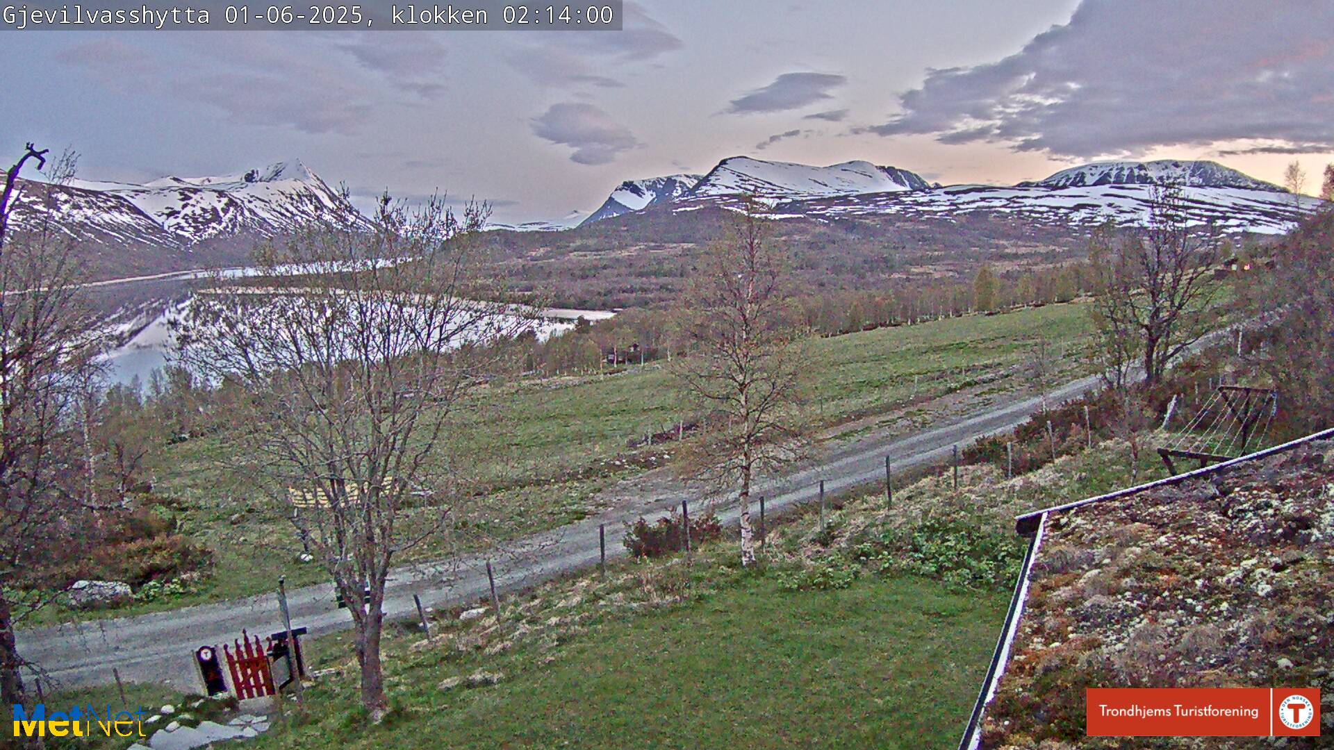 Webcam Gjevilvasshytta, Oppdal, Trøndelag, Norwegen