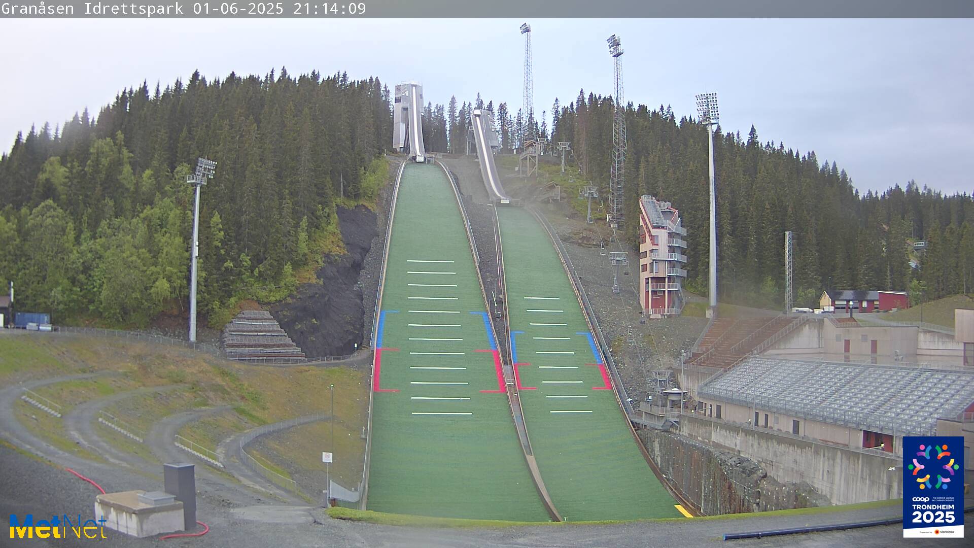 Webcam Granåsen, Trondheim, Trøndelag, Norwegen