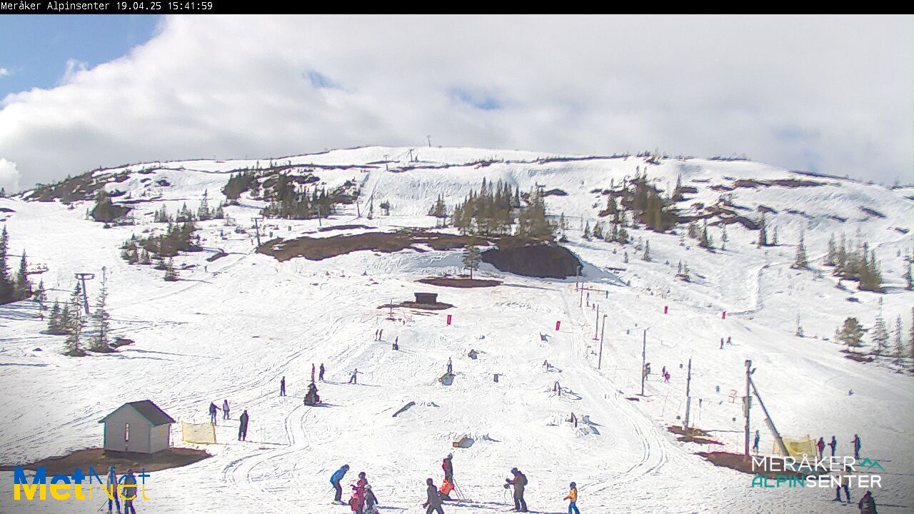 Webcam Meråker Alpinsenter, Meråker, Trøndelag, Norwegen